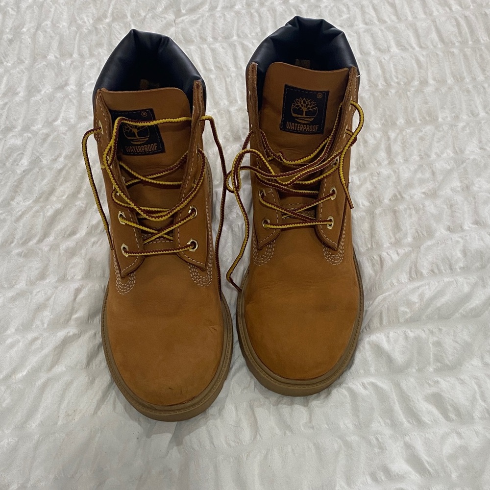 Timberland Boys Brown Waterproof Boots